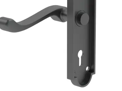 Turnberry Black Antique Handle 3D model