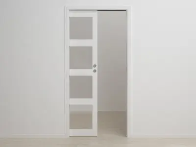 Sliding door 4 3D model