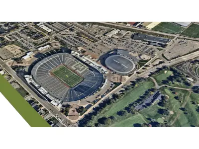 University of Michigan 3D model