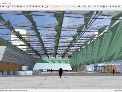 Sketchup Cultral Center G3 3D model