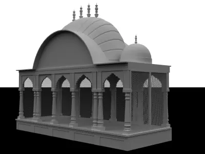 Indian Structure 3D model