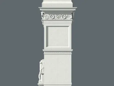 Washington Square Arch 3D print model