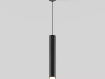 Pendant lamp HOKASU Tube Hang Free 3D model