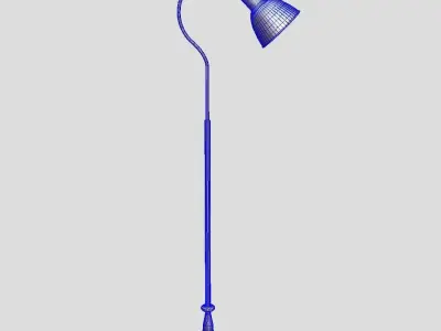 Standing Lamp 4 Low-poly 3D model