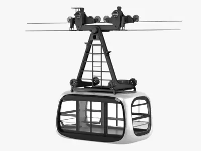 Porsche Design Cableway 3D model
