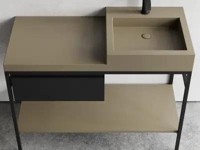 Nic Design Semplice 105 Vanity unit 3D model