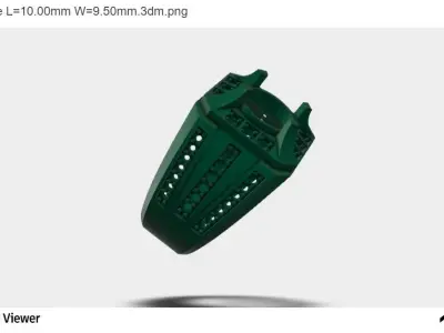 Men Ring With Round Cut Center stone 3D print model