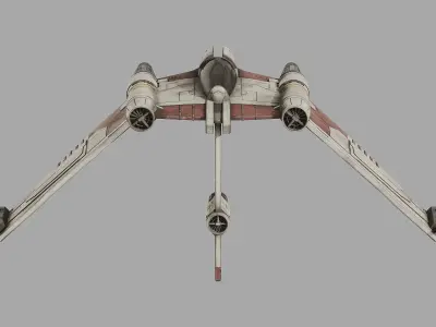 V-19 Torrent Starfighter - Star Wars  3D model