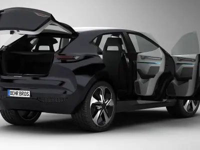  Generic Future EV SUV 