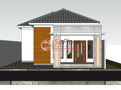 House 10x15m code 513 - Sketchup 3D model 3D model 3D model