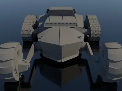 Sci fi Buggy  3D model