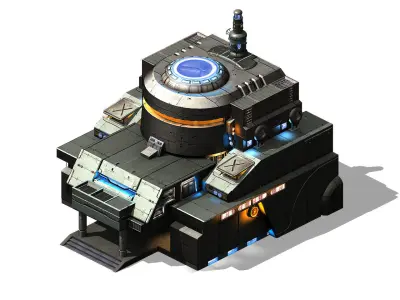 Different dimension world - office 3D model