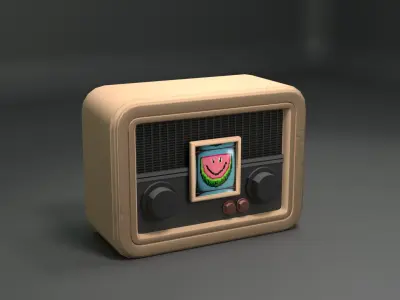 Office Cute Assets Low-poly 3D model