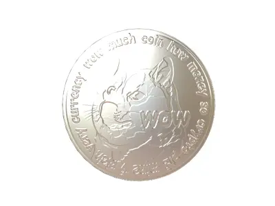 Doge Coin v6 003 Low-poly 3D model