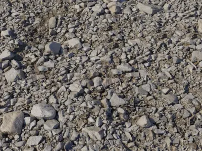 Ultra Realistic Gravel Rocky Ground Texture Texture