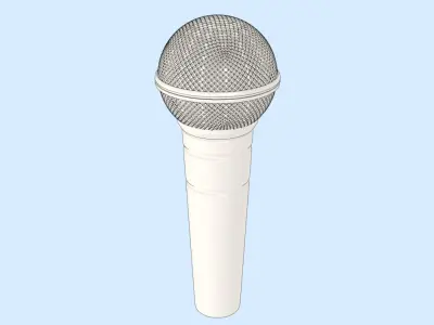 Microphone Free 3D model