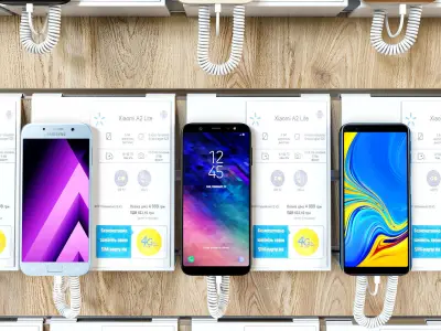 Mobile Shop 3D model