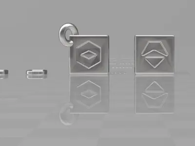 Han Solo Lucky Dice Free 3D print model