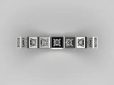 jewelry gold ring rr0033 3D print model