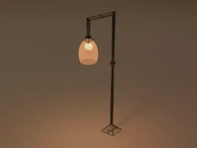 Modern Lamp 3D Model 3D model
