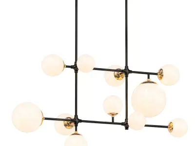 Hilliard Chandelier 3D model