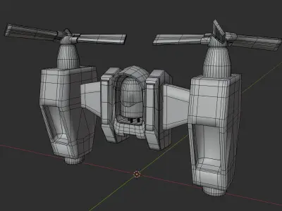 Old Jetpack 3D model