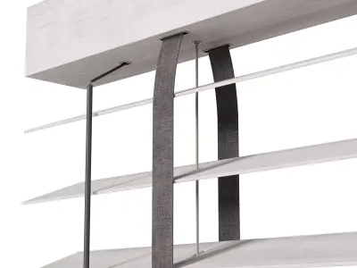 Wooden Blinds Set 37 3D model