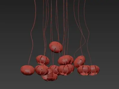 Chinese crystal 3D model