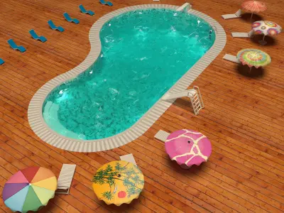 Swimming Pool 3D model
