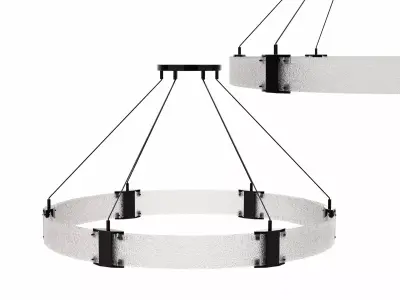 Ring Chandelier 3D model