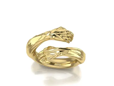 Ring hands 3D print model  3D print model