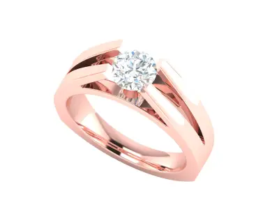 Women Ring  Render 3dm STL OBJ FBX Details 3D print model 381
