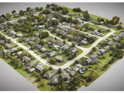street 3D model purchase