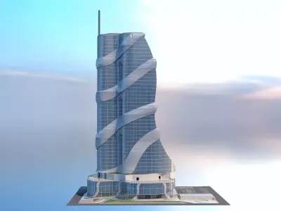 0175 - Skyscraper 3D model
