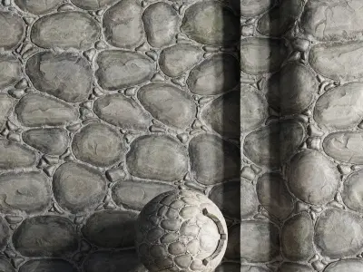 H91 Slate Stone - PBR - 4K - Seamless Texture