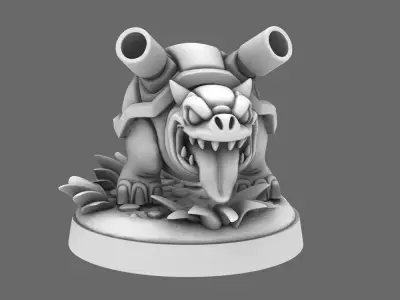 Space Orcs Torrent Shellsmasher Attack Beast 3D print model