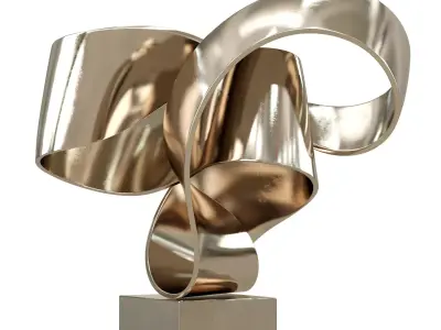 Freestanding sculpture 3D model