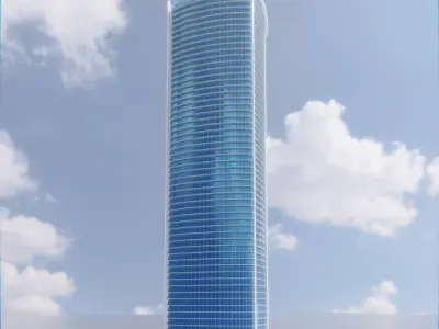 Parametric Building 1d6 3D model
