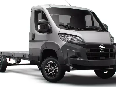 Opel Movano Chassis SingleCab L3 2026 3D model