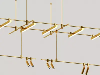 Track light 3 in 1 by Forstlight 3D model