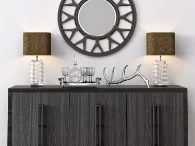chest of drawers 36 3D model