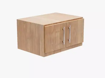 Kitchen Short Top Cabinet 3D model
