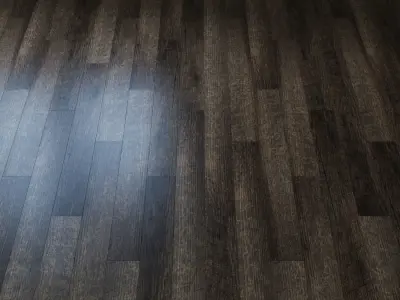 Quartz vinyl tile Alpine Floor Ultra ECO5 8 Rustic Oak 3D model