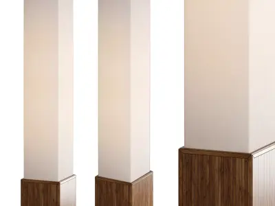 Floor lamp Sebu Floor Lantern 3D model