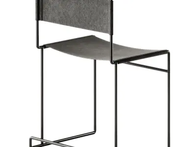 Linear Chair Vintage by Pipedesign 3D model