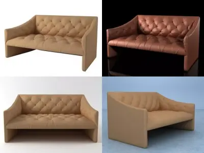 Burnham sofa 3D model