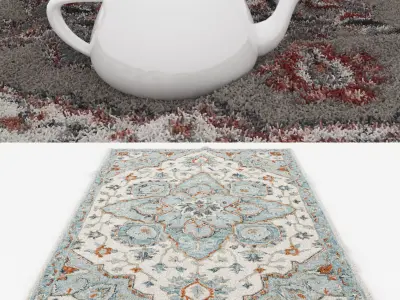 Rugs No 1003 Low-poly 3D model