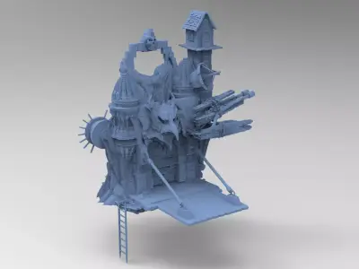 Raven Treehouse 1 3D model