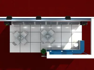 Akyuz Exhibition Stand 3D model