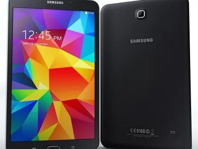 Samsung Galaxy Tab 4 8 0 black 3D model